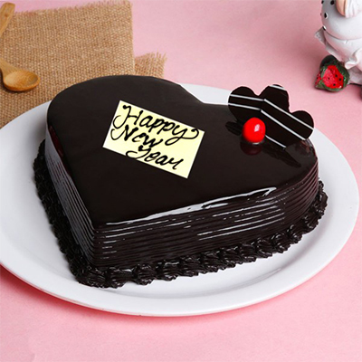 "Delicious heart shape chocolate cake -1kg- code C07 - Click here to View more details about this Product
